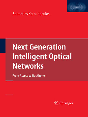 cover image of Next Generation Intelligent Optical Networks